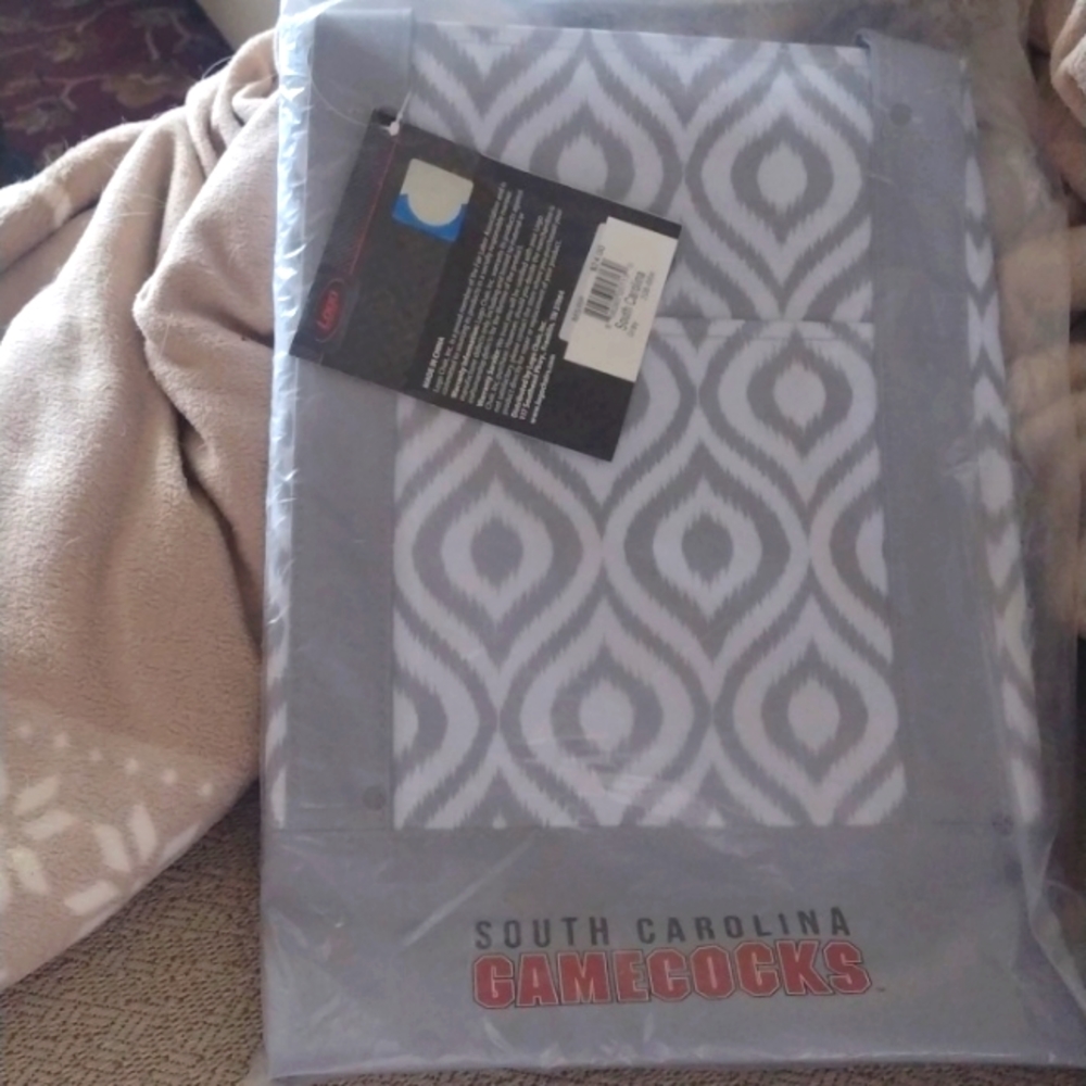 Custom SC Gamecocks Tote gray